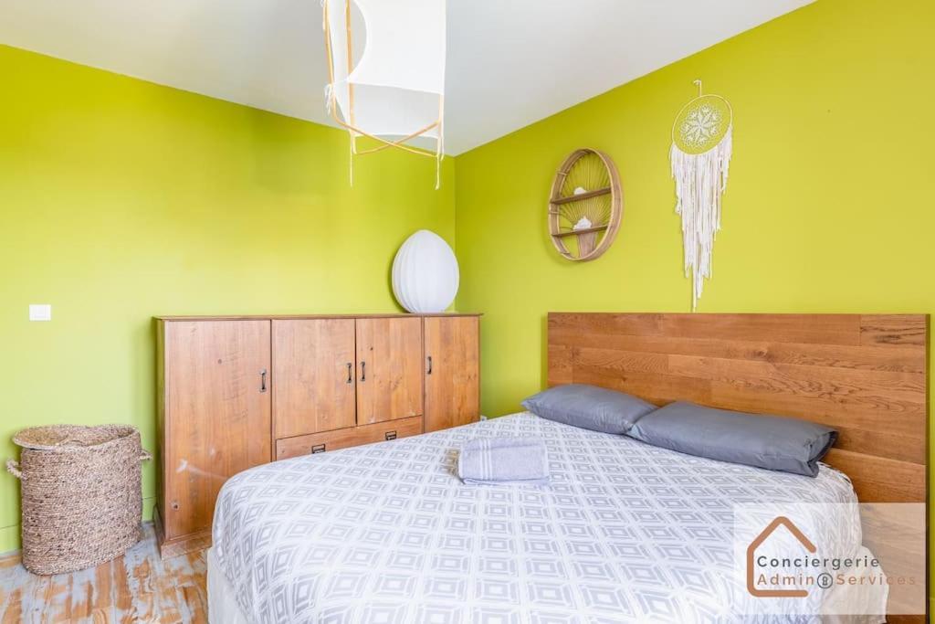 Maison A Lyon Parilly Avec Piscine, Jardin, Parking Prive & Proche Eurexpo Venissieux Luaran gambar