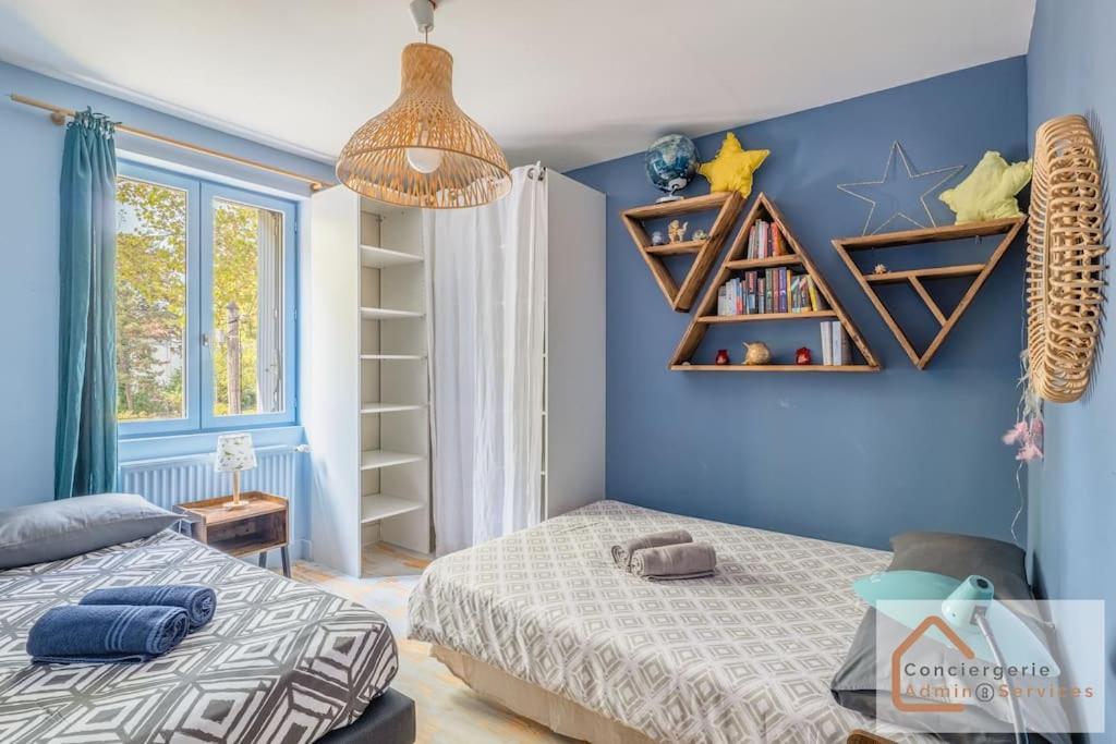 Maison A Lyon Parilly Avec Piscine, Jardin, Parking Prive & Proche Eurexpo Venissieux Luaran gambar